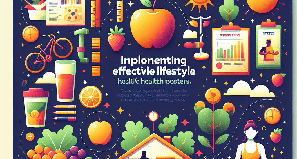 Tips Menarik Menerapkan Poster Pola Hidup Sehat yang Efektif dan Inspiratif